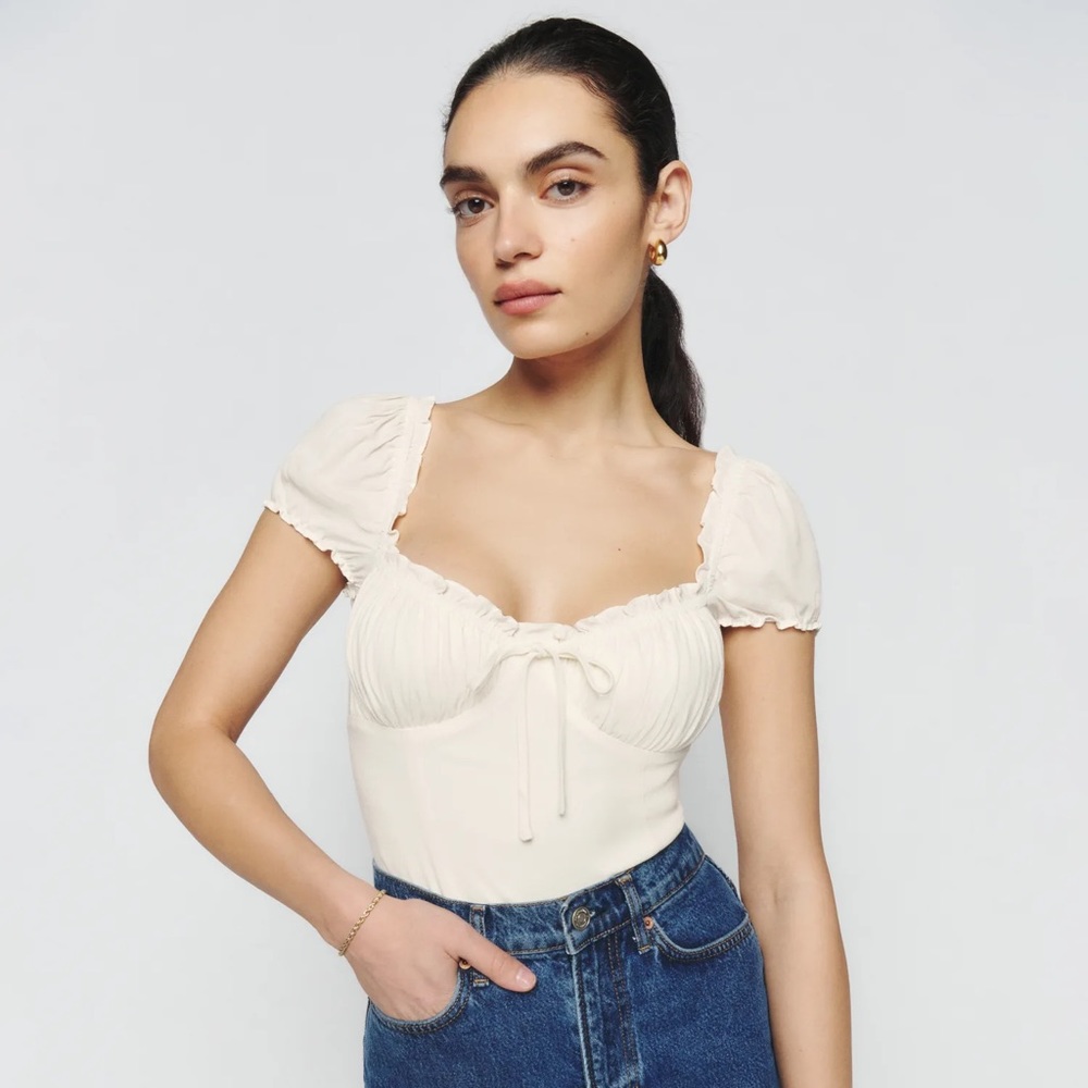 Reformation Micaela Top Size 0 NWT